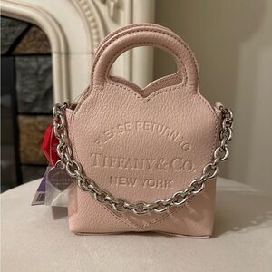 Tiffany & Co. Blush Mini Bag with Chain